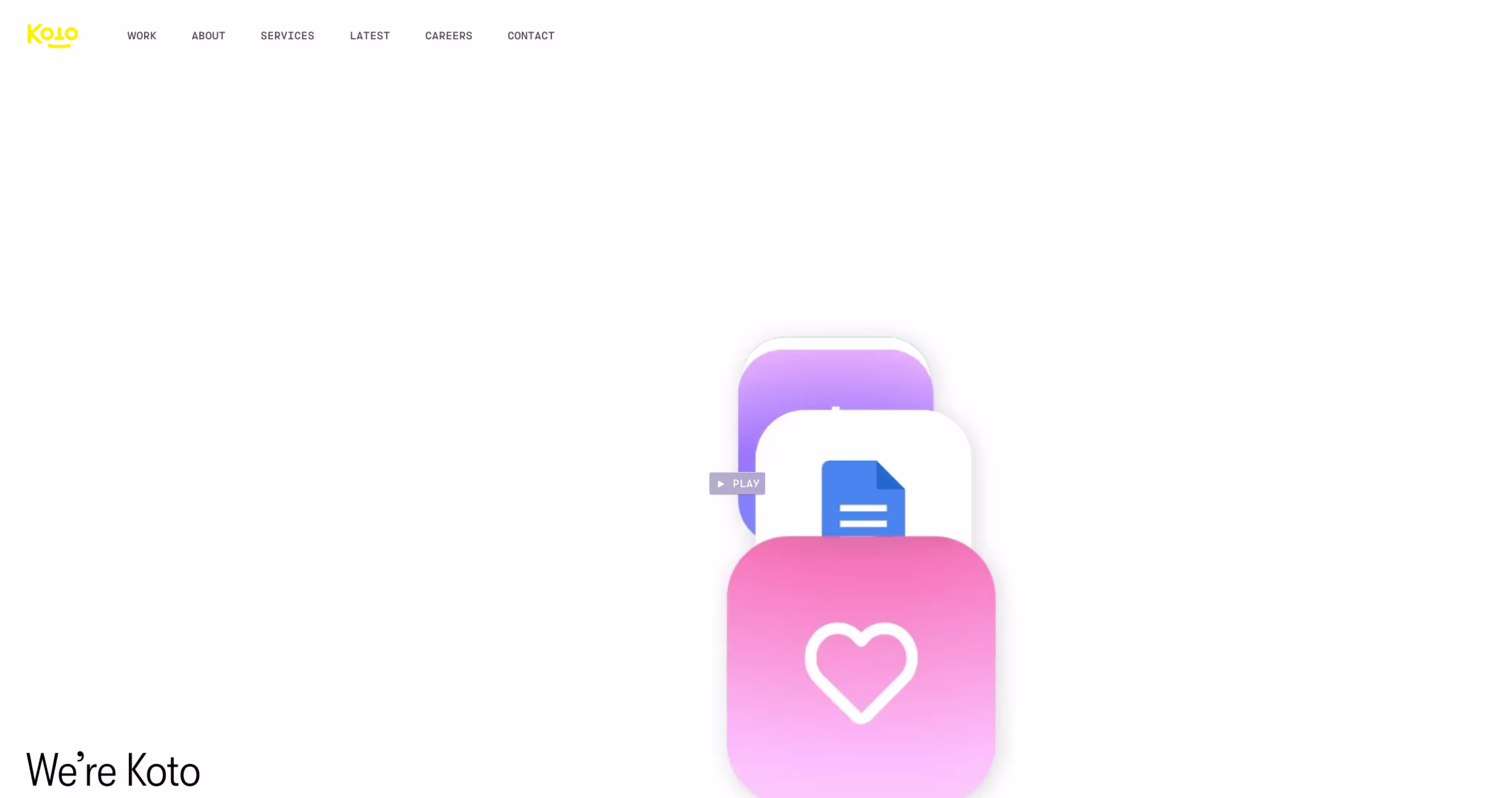Koto branding agency known for digital branding and modern product design systems