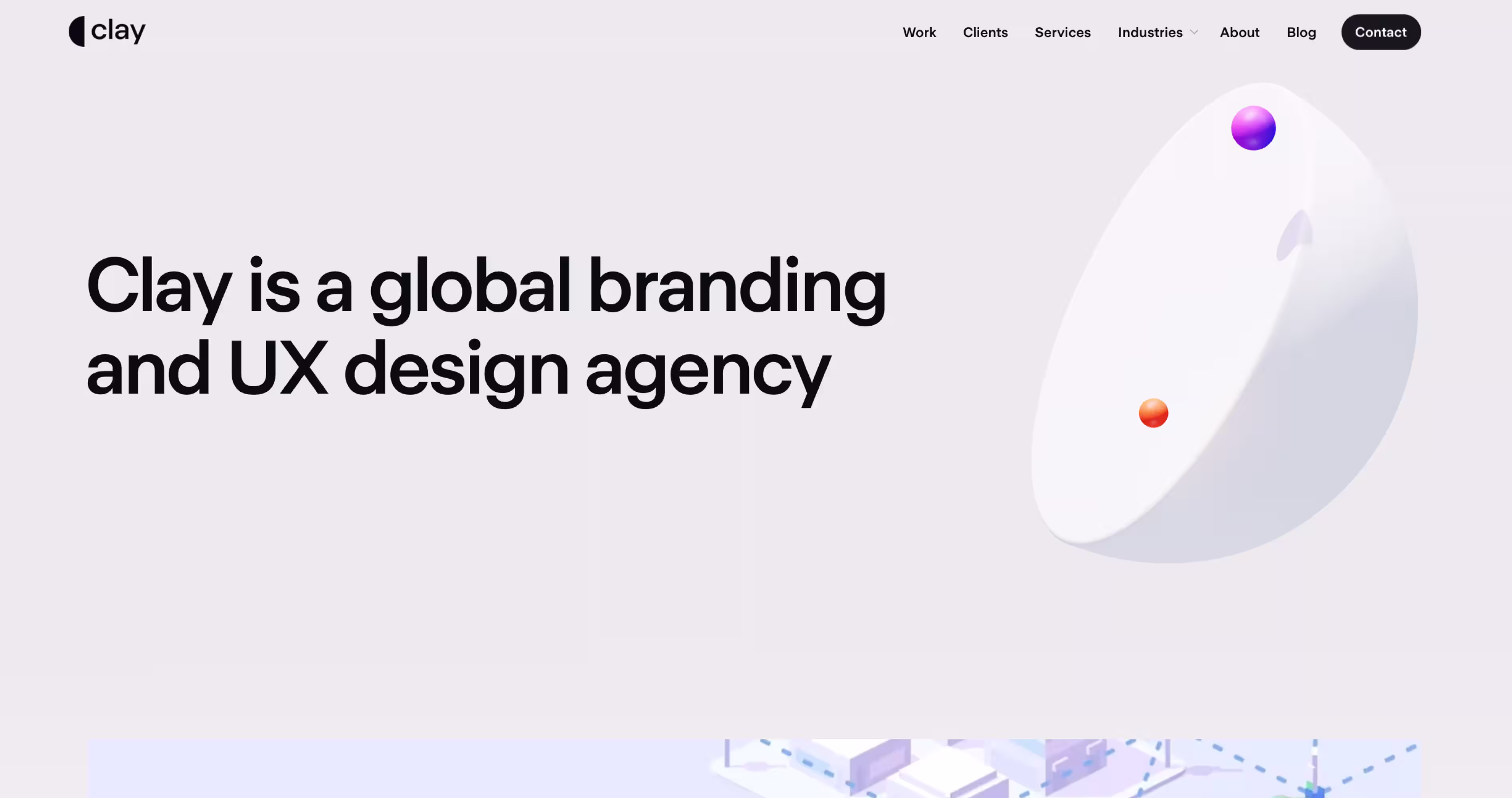 Clay UI UX design agency specializing in SaaS product design and digital experiences