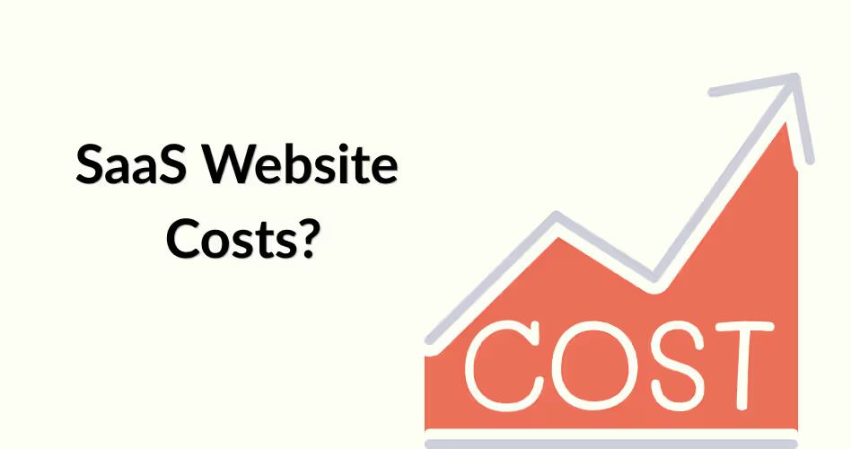 SaaS website cost comparison illustrating how project scope, features, content, and development requirements impact pricing.