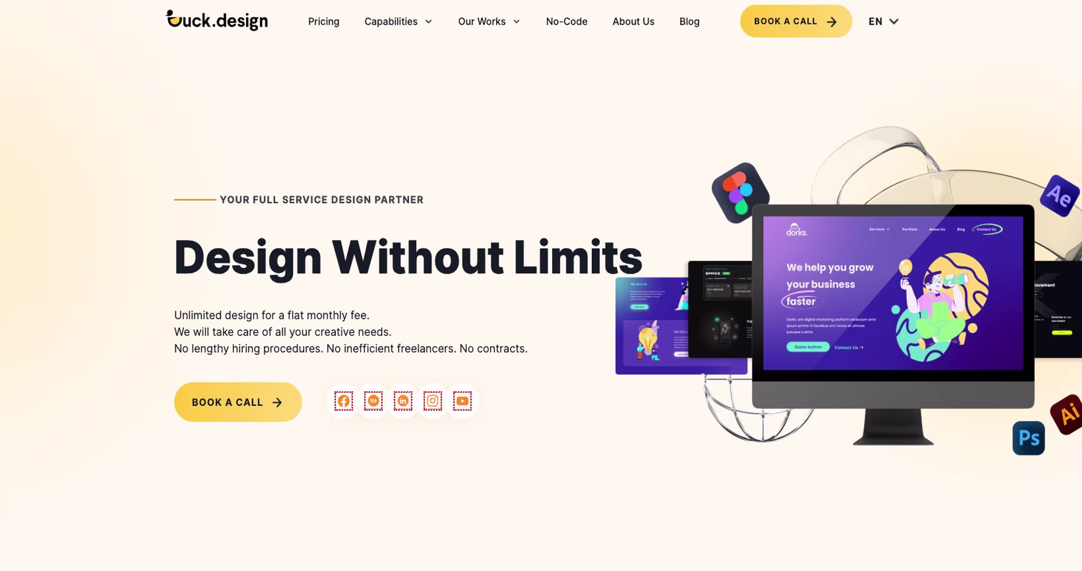 Duck.Design - Full Service Healthcare Website Design Agency with Unlimited Design Plans