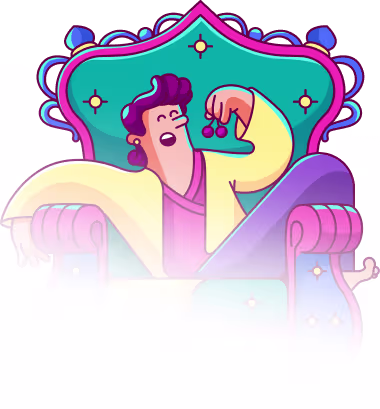 Aladdin and Genie friendship character illustration by OrbitVex.