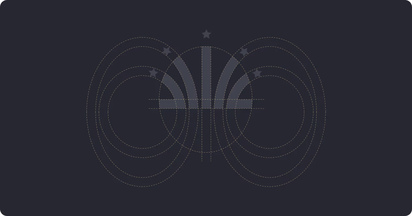 OrbitVex.'s complete brand identity system for Dhaka Regency hotel showing black background with metallic gold star logo design for luxury resort in Bangladesh