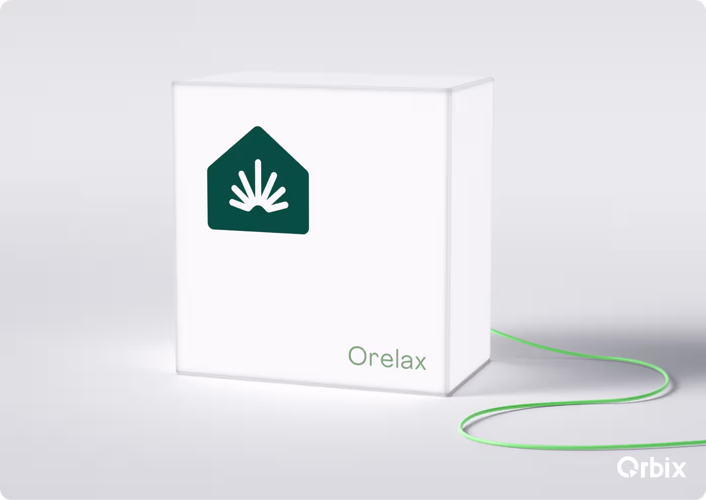 OrbitVex. design process for Orelax real estate app showing research, user interviews, wireframes, and UI prototype development stages