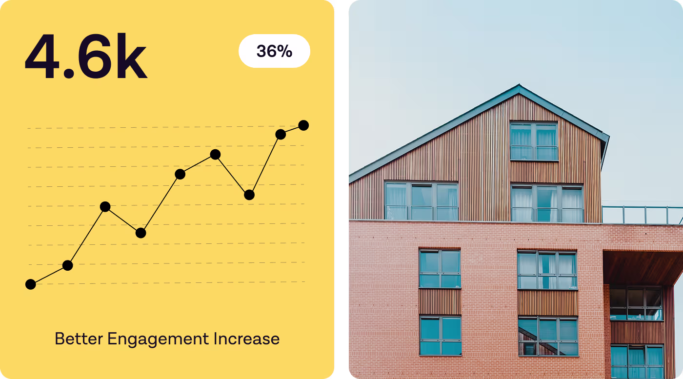 OrbitVex. property information design for Orelax showing pricing, location, and amenities interface with image galleries and interactive maps