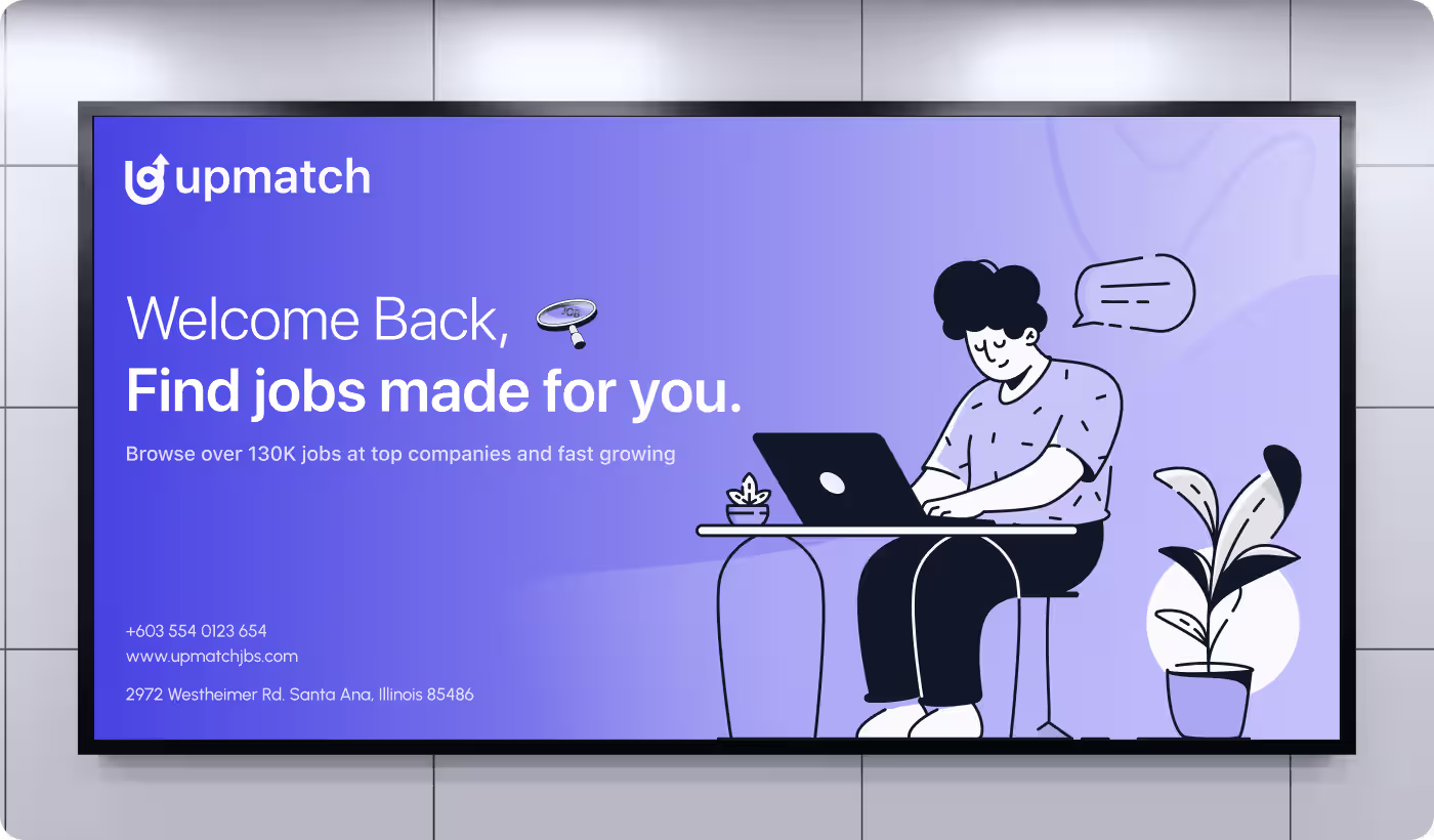 OrbitVex. UX research for Upmatch analyzing user behavior, dashboard clarity issues, and navigation patterns for hiring platform