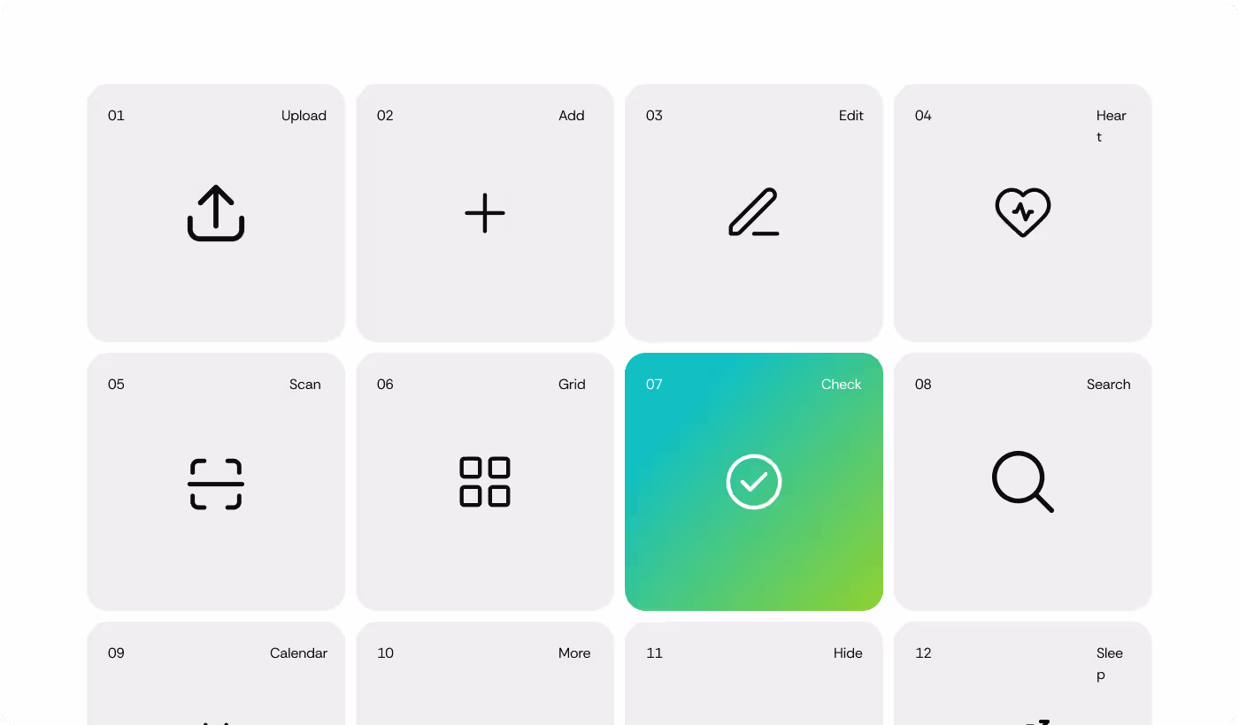 WellNest solution by OrbitVex. showing large cards, progress bars, and plain labels for easy-to-scan health information